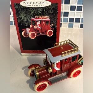 1993 Shopping with Santa Anniversary Edition Here Comes Santa Hallmark Series